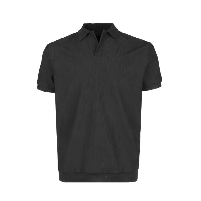 Men's Open Collar Polo Shirt