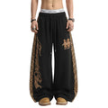 Men's Leopard Panel Baggy Track Pants