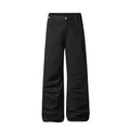 Men's Wide Leg Canvas Workwear Trousers
